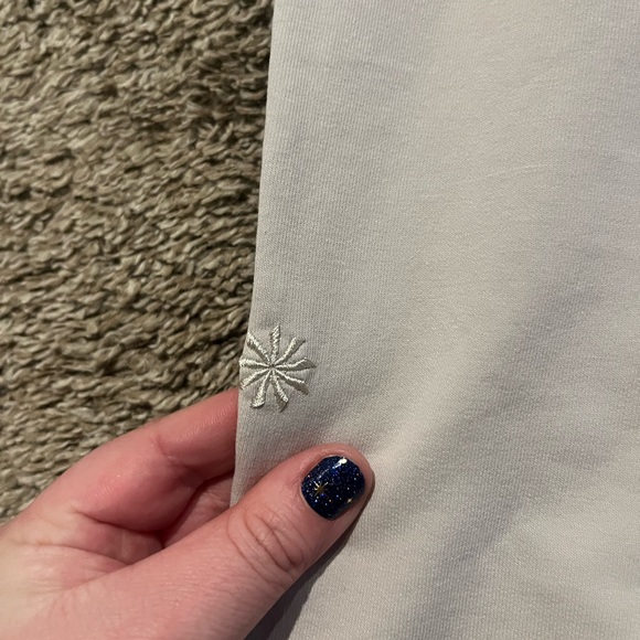 Athleta Retroterry Mid Rise Jogger Abalone Grey Large - Picture 11 of 11